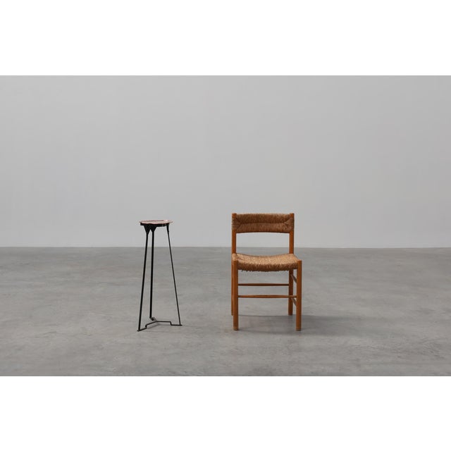 Art Nouveau Console in Metal with Copper Plate in the style of Gustave Surrurier Bovy, 1890s For Sale - Image 3 of 15