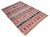 Textile 1960s Hand Woven Turkish Kilim Colorful Flat Weave Area Rug For Sale - Image 7 of 13