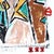 Cubist Chair Pose - Original Cubist Pop Art Acrylic Painting on Newspaper by Gary John For Sale In Los Angeles - Image 6 of 6