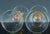 Mid 20th Century Murano Glass Wine Glasses With Ribbed Gold-Leaf Stems, Set of Ten For Sale In Philadelphia - Image 6 of 8
