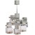 Metal Cubic Chandelier in Chromed Metal by Gaetano Sciolari for Mazzega, 1970s For Sale - Image 7 of 7