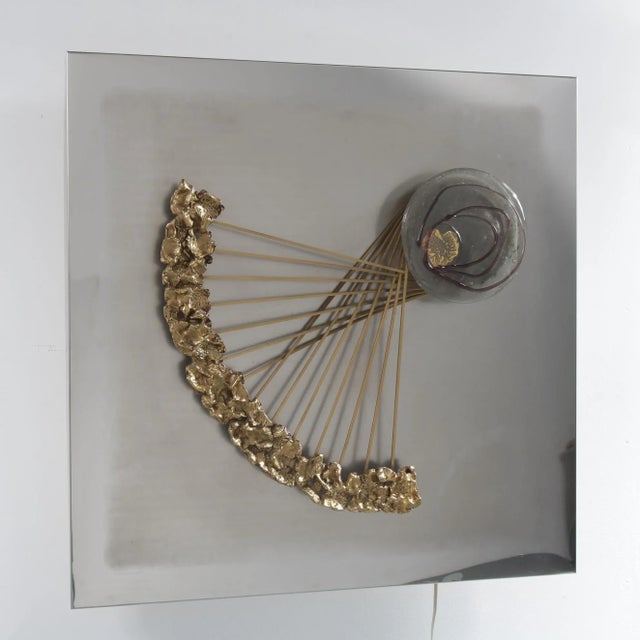 Italian Sculptural Wall Light by Angelo Brotto for Esperia, 1970 For Sale - Image 15 of 18