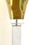 1970s Vintage Relux Milano Italy Brass & Lucite Torchiere Floor Lamp Model 101 For Sale - Image 5 of 12