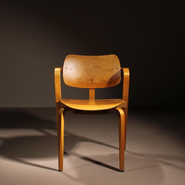 Vintage Aslak Armchairs by Ilmari Tapiovaara for Asko, 1960s, Set of 6 For Sale - Image 6 of 14