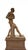 Magnificent and imposing Greek athlete sculpture, hand-carved in Italian marble during the 20th century. Inspired by the...