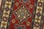 Kazak Runner 2’1” X 6′ Red Wool Tribal Hand-Knotted Oriental Rug For Sale - Image 4 of 11