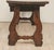 Chestnut Trestle/Library Table, Italy or Spain Circa 1720 For Sale In San Francisco - Image 6 of 13