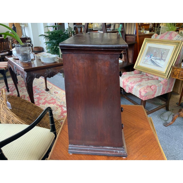 19th Century Mini Sloped Front Chest For Sale In New York - Image 6 of 10