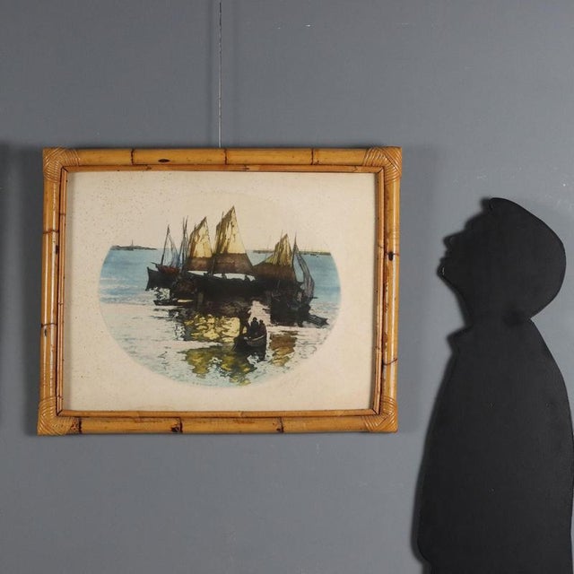 Color lithographs. Signed in pencil. The French painter and engraver Guinegault created numerous views and landscapes,...