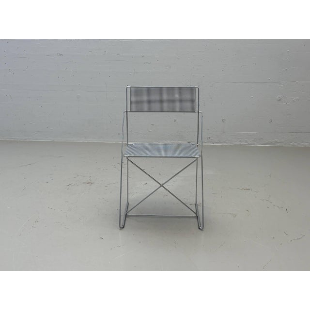 X-Line Chair by Niels Jørgen Haugesen, 1970s For Sale - Image 9 of 13