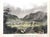 A nice set of 4 framed antique (late 19th/early 20th C.) hand-colored engravings of the Bavarian / Tyrolian mountains. The...