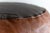 Animal Skin Vintage Cognac Leather Ottoman or Pouf Attributed to De Sede, Switzerland, 1970s For Sale - Image 7 of 7