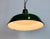 Industrial British Green Enamel Factory Pendant Lamp, 1960s For Sale - Image 10 of 18