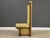 1980s Mahogany and Gold King Sitting Dining Chair For Sale - Image 4 of 9