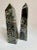 Black Marble Obelisk Paper Weight Bookends - Set of 3 For Sale - Image 8 of 13