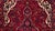 Middle Eastern Hand-Knotted Wool Rug with Red Medallion Pattern, 1960s For Sale - Image 4 of 6