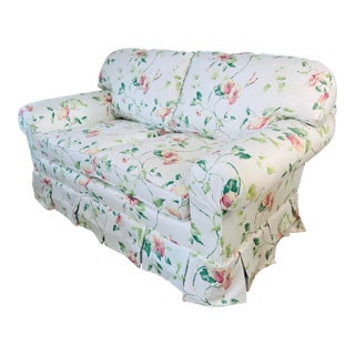 Vintage Loveseat Newly Recovered For Sale