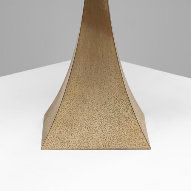 Nickel-Plated Brass Table Lamp by Grillo & Tonello for High Society, Italy, 1972 For Sale - Image 11 of 14