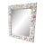 Seashell Mirror 25x30” Shell Mirror, Coastal Luxury Wall Art, Wall Mirror For Sale