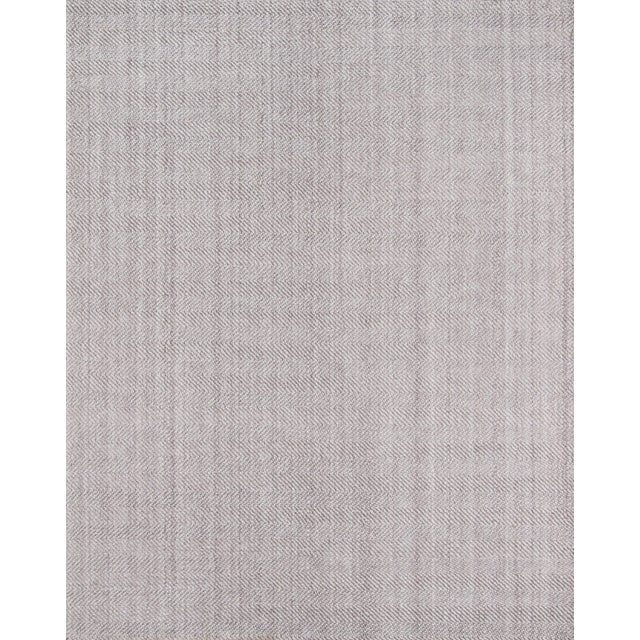 Erin Gates by Momeni Ledgebrook Washington Brown Hand Woven Polyester Area Rug 2' X 3' For Sale
