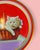 1970s Vintage Polish Tin Tray with Cats, 1970s For Sale - Image 5 of 8