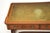 Wood Antique Regency Leather Top Desk, 1930s For Sale - Image 7 of 15