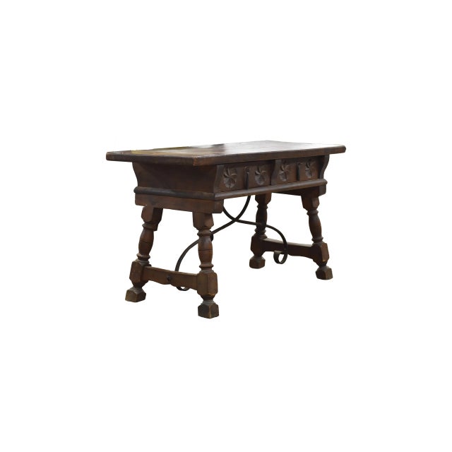 20 1/4 inches high by 36 1/2 inches wide by 14 7/8 inches deep Small and beautiful side table. perfect as a nightstand or...