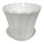 Vintage Milk Glass Flower Pot Vase For Sale