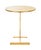 Yellow Sionne Round C Table in Yellow / Gold For Sale - Image 8 of 8