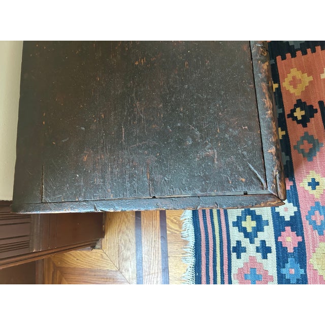 Wood Circa 1820-1840 New England Painted Pine Chest For Sale - Image 7 of 13