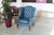 The armchair is supplied restored, polished, refurbished, and sanitized. In detail Type: Queen Anne armchair Date: circa...