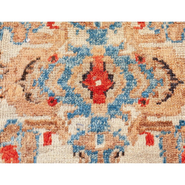 Textile Turkish Ghiordes Rug For Sale - Image 7 of 8