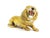 Italian Glazed Terracotta Lion Sculpture, 1960s For Sale - Image 4 of 10