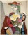 1957 After Pablo Picasso "Woman in an Armchair", Period Full-Color Print For Sale - Image 10 of 10