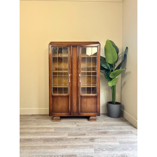 Vintage Wooden Display Cabinet For Sale - Image 13 of 13
