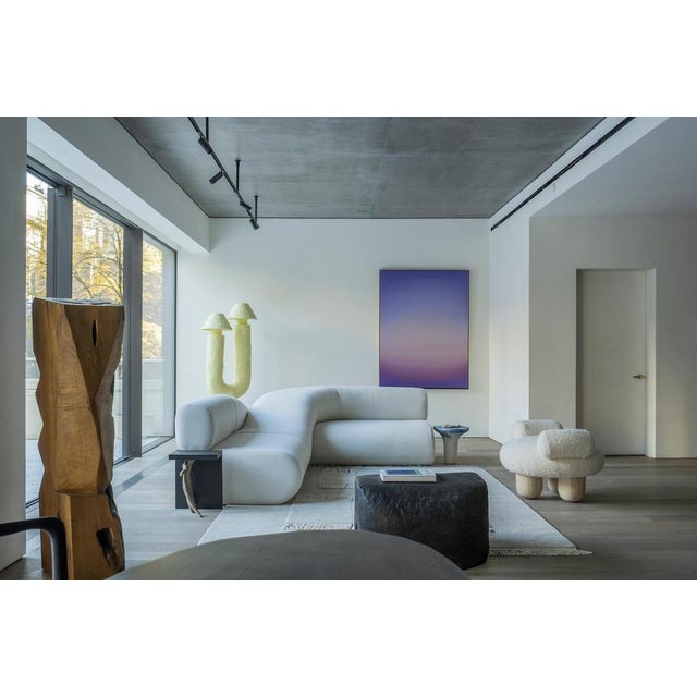 Sculpture Materials Sten Side Table or Stool by Lucas Morten For Sale - Image 7 of 14