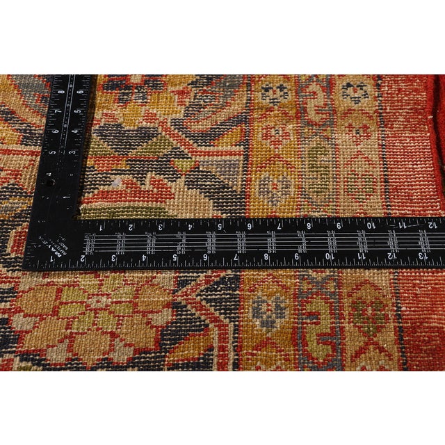 Textile Late 19th Century Persian Sultanabad Rug, 09'06 X 13'03 For Sale - Image 7 of 10