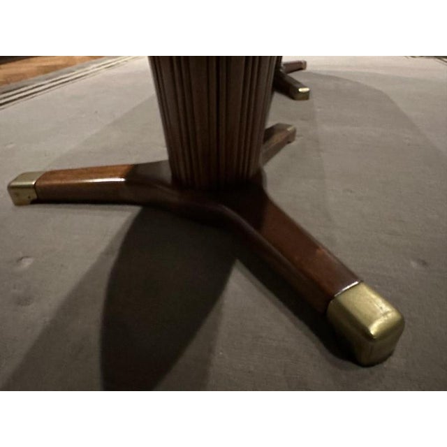 Large Dining Table attributed to Melchiore Bega, 1940s For Sale - Image 10 of 11