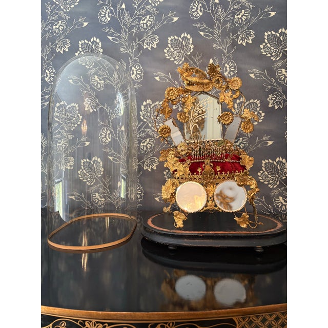 Wood Late 19th Century Globe De Mariee / French Marriage Cloche For Sale - Image 7 of 12
