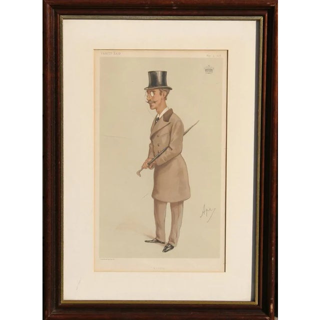 The Earl Dunraven and Mount-Earl, K.P. Leslie Matthew Ward (Spy) Year: 1878 Size: x Framed size: 19 x 13 inches Lithograph