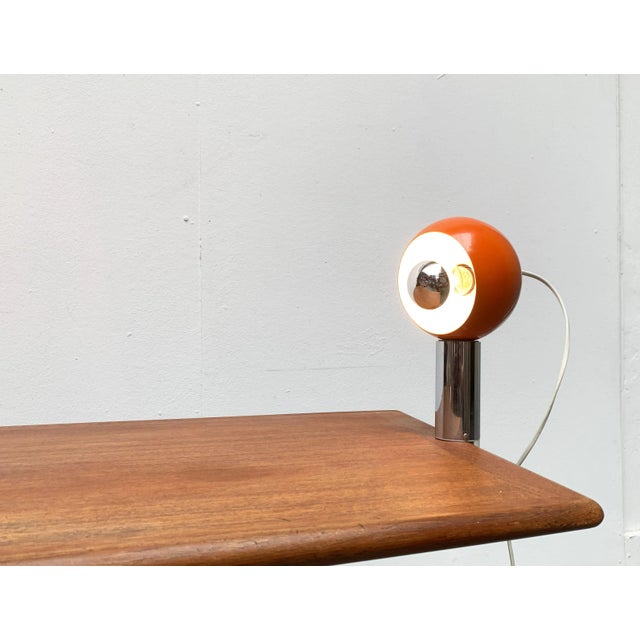 Mid-Century Space Age Magnet Clamp Table or Shelf Lamp, 1960s For Sale - Image 10 of 18