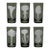 ARTEL Mushrooms Collection Highball in Smoke - Set of 6 For Sale
