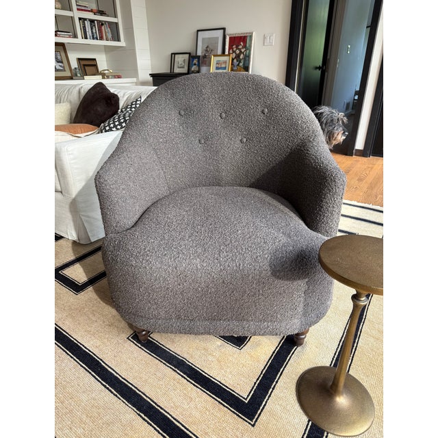 Four Hands Marnie Chair in Knoll Mink For Sale In San Francisco - Image 6 of 8