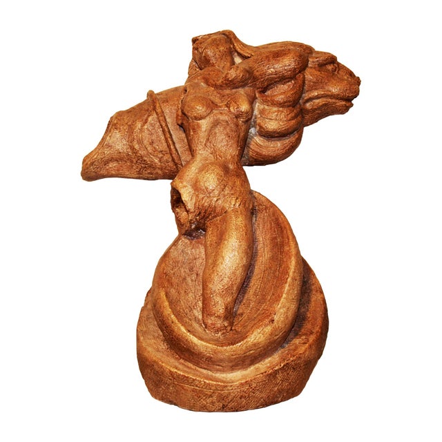 Toni Boni, Lion Tamer, 1950s, Terracotta Sculpture For Sale - Image 6 of 6