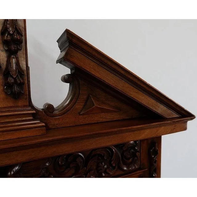 Small Renaissance Two-Piece Buffet, 17th Century For Sale - Image 9 of 18