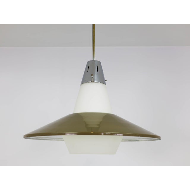Pendant attributed to BBPR Studio Milano, 1950s, in Very Good conditions. Designed 1950 to 1959 This piece is attributed...