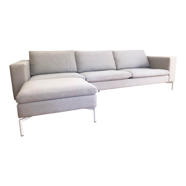 Modern Blu Dot New Standard Sofa Ottoman Chairish