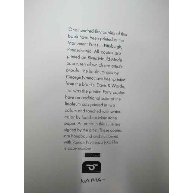 Black George Nama Book of Linocuts Monuments With Poetry by Aaron Stuart Lupovitch For Sale - Image 8 of 12