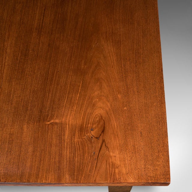 Antique Kitchen Diner Table, English, Walnut, Four Seat Dining, Edwardian, 1910 For Sale - Image 9 of 11