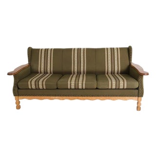 Fine Danish Mid Century Modern Sofa Traditional Design For Sale